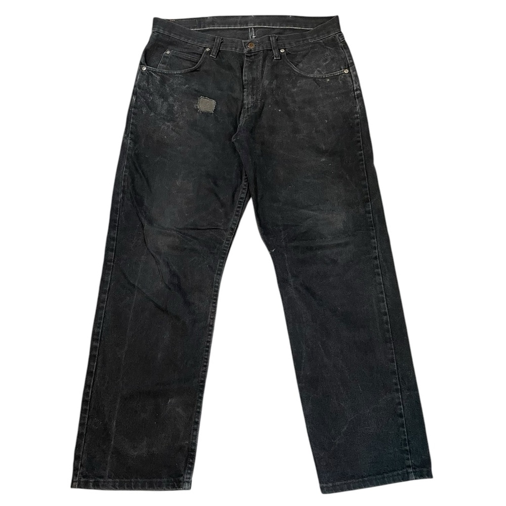 Vintage Wrangler Distressed Black Jeans